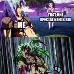 I might catch a dieseas or something | THAT ONE SPECIAL NEEDS KID; ME | image tagged in jojo stay away | made w/ Imgflip meme maker