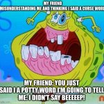 SpongeBob face freeze Meme Generator - Imgflip