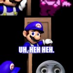 SMG4 door extended | image tagged in smg4 door extended | made w/ Imgflip meme maker