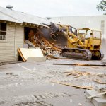 bulldozer house