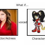 What if Carrie Keranen voiced Honey the cat | image tagged in what if this actor or actress voiced this character,honey the cat,sega,carrie keranen,sonic the hedgehog,sonic | made w/ Imgflip meme maker