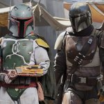 Bobba Fett and the Mandalorian.