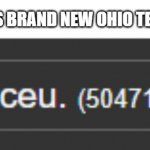 iceu lore | YO GUYS BRAND NEW OHIO TEMPLATE | image tagged in iceu lore | made w/ Imgflip meme maker