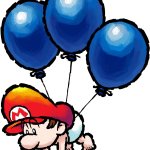 baby Mario with Balloons