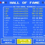 HOF: Super/Retro Bowl wins