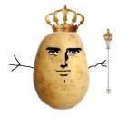 Potato king  meme