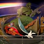Denver airport mural