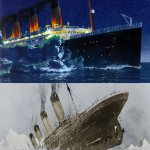 Sinking Titanic