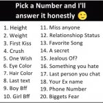 Pick a number