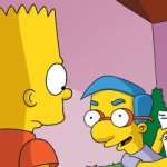 Milhouse With Bart Simpson's Soul