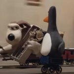 Gromit vs Penguin meme