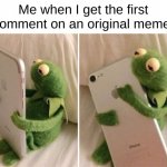 Kermit Hugging Phone Meme Generator - Imgflip