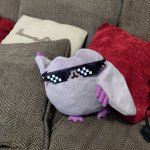 Deal with it purple pusheen template