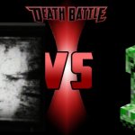 Creeper vs scp 079 2 | image tagged in death battle | made w/ Imgflip meme maker