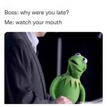 kermit watch your mouth