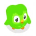 Happy Duolingo Bird GIF Template