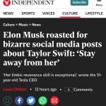 Elon Musk Taylor Swift