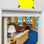 Hunter smokes in Oval Office meme
