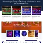 Custom Made Neon Signs | image tagged in custom made neon signs | made w/ Imgflip meme maker