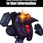 My honest reaction to that information meme