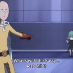 What's with this sassy lost child?