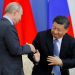 Putin and Xi - Russia and China are gonna TagTeam the USA. meme