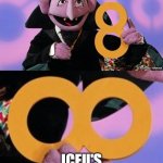 1,000,000,000 notifications | MY NOTIFICATIONS; ICEU'S NOTIFICATIONS | image tagged in count eight infinity,funny,memes,if you read this tag you are cursed,iceu,numbers | made w/ Imgflip meme maker