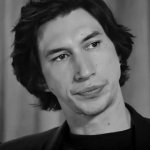 Disappointed Adam Driver