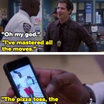 Jake peralta and captain holt