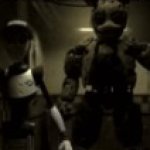 Springtrap and Staff bot staring at you