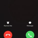 Fake incoming call