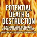 Potential DEATH & DESTRUCTION