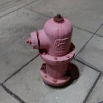 Pink Fire Hydrant