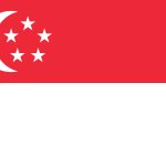 Flag of Singapore template