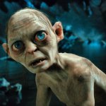 Surprised Gollum