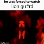 anti lion gu#rd | lion gu#rd | image tagged in gifs,anti lion guard | made w/ Imgflip video-to-gif maker