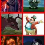 The Walt Disney Company Horror Movies and TV Shows Villains 9