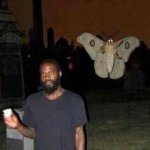 Man and Moth