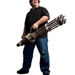 Gabe Newell machine gun