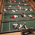 Foosball | FOOSBALL; SOCCER SISSY'S | image tagged in foosball | made w/ Imgflip meme maker