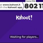 Kahoot loading template