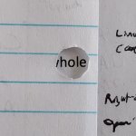 Hole