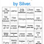 Silver.'s MSMG Bingo