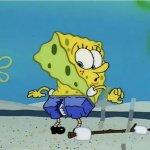 Spongebob ripped pants