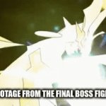 Actual footage | ACTUAL FOOTAGE FROM THE FINAL BOSS FIGHT OF TOTK | image tagged in gifs,zelda,pokemon | made w/ Imgflip video-to-gif maker