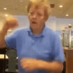 elderly senior old man fighting fight JPP GIF Template