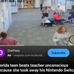 Florida teen beats teacher template