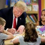Trump at Kiddie table