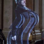 Palpatine hologram wobble glitch