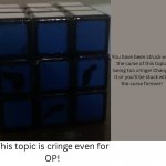 Rubix Cube wants to change that topic! meme